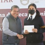 Fortalece DMA becas en Panfilo Natera