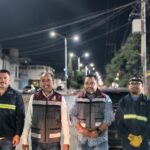 Realiza Pepe Saldívar brigadas nocturnas de mantenimiento de alumbrado público