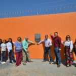 Entrega Municipio de Guadalupe barda perimetral en preparatoria de Zóquite