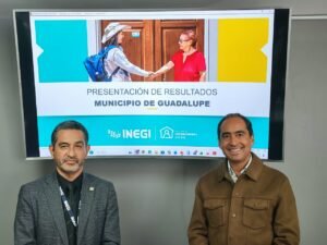 Gobierno de Pepe Saldívar es el primero en reunirse con INEGI para presentación de resultados