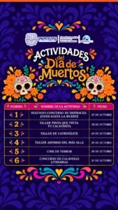 Tradición, creatividad y terror llegarán a Zacatecas con el Festival Entre Vivos y Muertos