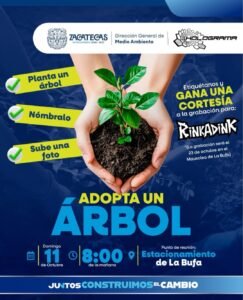 Entre música y naturaleza, Zacatecas Capital impulsa reforestación en La Bufa