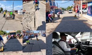 Refuerza Pepe Saldívar acciones de bacheo y rehabilitación de alcantarillas tras las lluvias en Guadalupe 