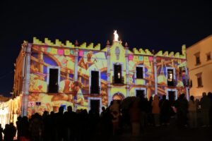 Zacatecas Inmersivo ilumina Santo Domingo y Casa Torres